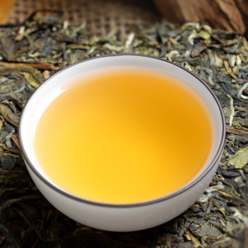 Bánh Trà Phổ Nhĩ Sống (Phổ Nhĩ Sinh Trà) Cây Cổ Thụ Lâu Năm Vân Nam 100 Gram Năm 2016