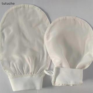 Tutu Silk Tẩy Tế Bào Chết Mặt Khăn Làm Đẹp Mềm Tẩy Tế Bào Chết Tắm Lụa Tắm Mặt Găng Tay VN