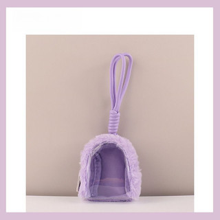 Mặt dây chuyền itabag nữ màu macaron sang trọng bằng nhựa PVC trong suốt