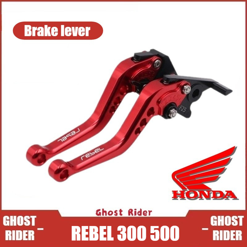 Dành cho XE HONDA REBEL 300 500 2017-2022 sửa đổi hợp kim nhôm CNC 6 giai đoạn có thể điều chỉnh phanh ngắn đòn bẩy ly hợp đòn bẩy