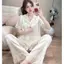 Bộ Đồ Ngủ Nữ JUSOKA Pijama Mặc Nhà Lụa Latin Cao Cấp Dễ Thương Cao Cấp Dành Cho Nữ LT31