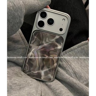 Vỏ điện thoại di động dạng sóng mạ điện tiên tiến Thích hợp cho iPhone17 Pro Max 16 15 14 13 Pro Max Bảo vệ Camera chống sốc Vỏ cứng chống rơi
