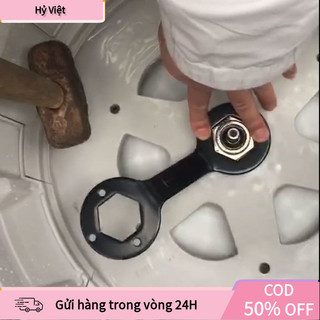 [Hỷ] Tay vặn ốc mở lồng máy giặt - Khóa tròng dày cao cấp - Size 36-38mm