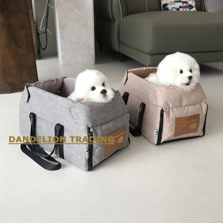 [DANDELION] Giường ghế ô tô cho chó, túi vận chuyển an toàn cho thú cưng nhỏ, phụ kiện xe hơi tiện lợi