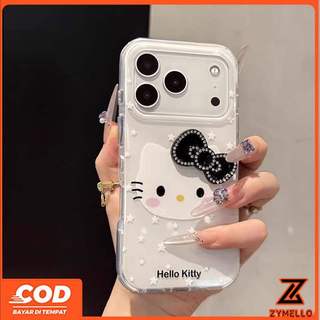 Thích hợp cho VIVO V70 V60 LITE V50 LITE V40 LITE Y31 Y21D Y04 Y29 Y39 Y03 Y19S Y28 Y17S V30 V29E Y17 Y15 Y11 Y20 Y21 Y20S Y33S Y21T Y21S Y12S Cao Cấp Mèo Con Kim Cương Giả Nơ IMD Shoc