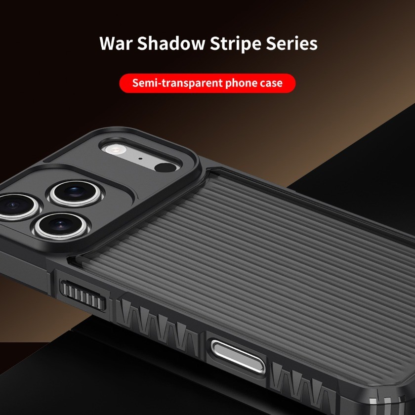 Ốp điện thoại sóng sọc chiến tranh cao cấp cho iPhone 11 AIR 17 16 15 14 13 12 Pro Max 16 15 14 Plus sọc sóng chống vân tay Vỏ sang trọng