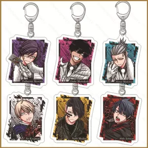 HK1 Tougen Anki Dark Demon of Paradise Shiki Ichinose Naito Mudano Jin Kougasaki acylic móc chìa khóa túi móc khóa pendan
