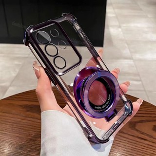 Ốp Lưng Cho Realme C85 Pro C85Pro C85X C 85 RealmeC85 Pro RealmeC85Pro RealmeC85X 2025 Giá Đỡ Nhẫn Vỏ Điện Thoại Trong Suốt Silicon Mềm TPU Ốp Lưng Chống Sốc