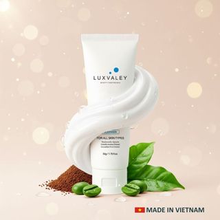 COMBO 3 SỮA RỬA MẶT SÁNG DA NGỪA MỤN LUXVALEY GENTLE FACE WASH 50G DÀNH CHO MỌI LÀN DA 3 hộp