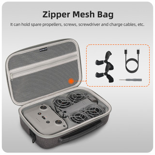 Dành cho túi lưu trữ DJI NEO 2, túi đeo kính 3 chiếc, túi máy đơn điều khiển từ xa RC-N3, sáu hộp bảo vệ điện, phụ kiện máy bay không người lái Neo2