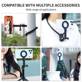 Giá đỡ từ tính có thể điều chỉnh Utake cho điện thoại 12 17 với phụ kiện máy ảnh giày lạnh