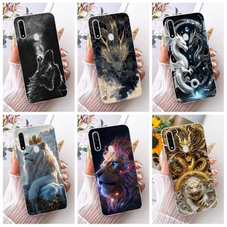 Ốp Lưng Hoạt Hình Cho OPPO A31 2020 Cover CPH2015 CPH2073 CPH2021 CPH2029 CPH2031 OPPO A8 Cool Dragon Lion Soft Slim Phone Case