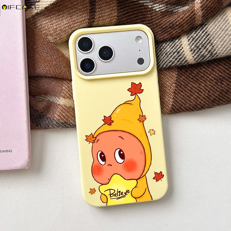 Dành Cho Xiaomi 17 Pro Max 15 14 13 Pro Ultra Xiaomi17 Xiaomi17ProMax Xiaomi15 Ốp Điện Thoại Dễ Thương Giữ Ngôi Sao Lấp Lánh Lá Phong Hoạt Hình Vỏ Mềm Mờ