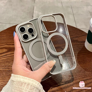 Ốp Lưng Cho Iphone 16 15 17 11 14 12 13 Pro Max 7Plus Air 15 7 14 16 8 Plus X XS XR MAX SE 2022 Màu Trơn Chống Sốc Sang Trọng Sạc Từ Tính Trong Suốt Bìa Mềm