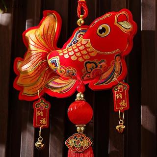 Tutu Lễ Hội Mùa Xuân Mặt Dây Chuyền Màu Đỏ Túi May Mắn Đèn Lồng Đồ Trang Trí Nhỏ Cho Phòng Khách Trung Quốc Trang Trí Năm Mới VN