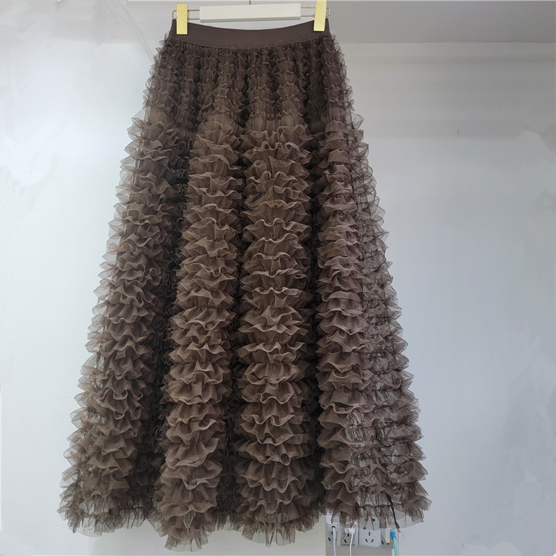 Váy Pettiskirt Nhiều Lớp Phong Cách Công Nghiệp Nặng, Thích Hợp Cho Nữ