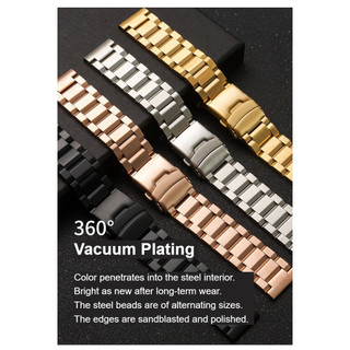 18 / 19 / 20 / 21 / 22 / 23 / 24 / 25mm Dây đeo đồng hồ bằng thép không gỉ nguyên khối cho SEIKO 5 Diver TUNA Diving Metal Watchband Vòng đeo tay thay thế đa năng Nam Nữ Phụ kiện