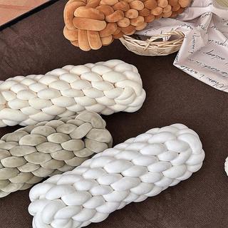Bắc Âu ins Xoắn Thắt Nút Gối Phòng Ngủ Trang Trí Phòng Khách Sofa Gối Sang Trọng Đệm Gối