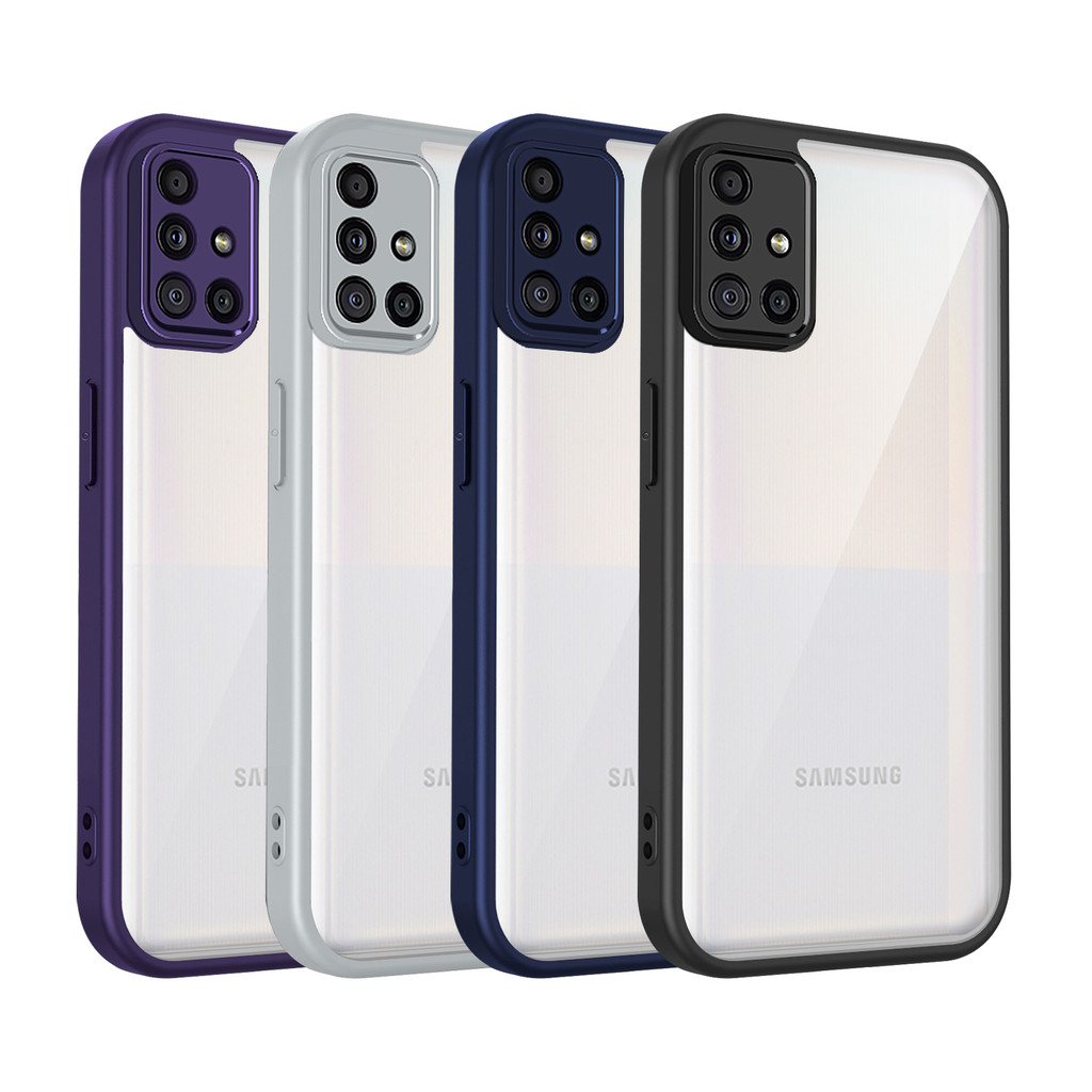 Ốp lưng Samsung A51 Vỏ trong suốt mờ thời trang cho Ốp điện thoại Samsung Galaxy A51