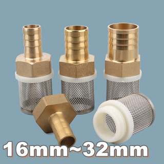 1 Máy Tính 16 19 25 32 Mm Vòi Lọc Nước Lọc Xịt Rửa Xe Bơm Lọc Lưới Thép Không Gỉ Lưới Lọc