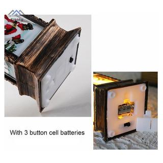ELBBKG 2024 Giáng Sinh LED Đèn Ngủ Ông Già Noel Người Tuyết Đèn Lồng Đèn Bàn Trang Trí Giáng Sinh Nhà Quà Tặng Giáng Sinh Quà Tặng Mới