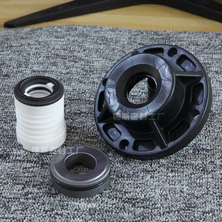 WB3-25 Phụ kiện niêm phong cơ khí cho máy bơm hóa chất bằng nhựa Fluoride Niêm phong nước Tefluoride Silicon Carbide Vòng tĩnh Máy bơm đầu lớn