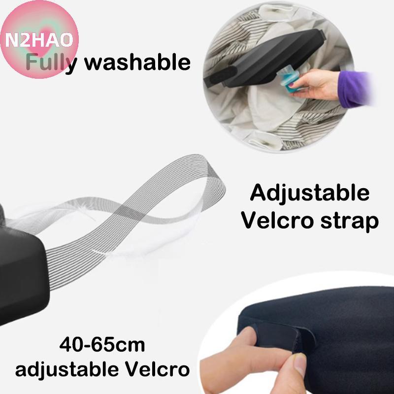 N2HAO 3D Mặt nạ ngủ Blackout Eye Cover dành cho nam giới Mặt nạ ngủ siêu mềm thoáng khí để nghỉ ngơi và du lịch n