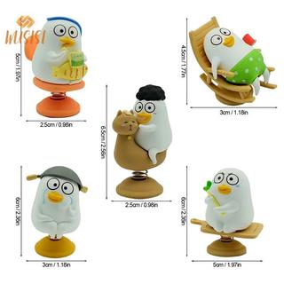 [WUSISI] Vịt Liu Nhỏ Vui Nhộn Đồ Trang Trí Ô Tô Tượng Hoạt Hình Vịt Liu Nhỏ Trang Trí Ô Tô Bộ Sưu Tập Dễ Thương Xe Bobblehead Hình MỚI