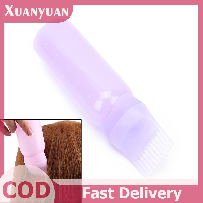 XUAN 170ML Thuốc Nhuộm Tóc Chai Applicator Lược Pha Chế Salon Nhuộm Tóc VN
