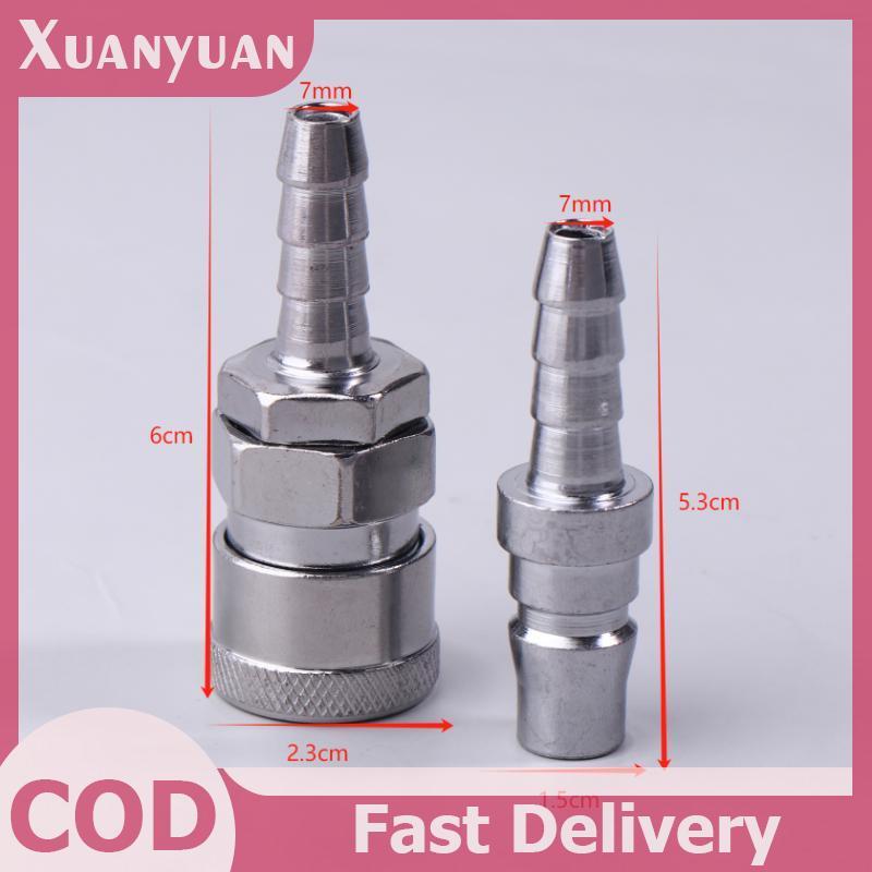 XUAN 2 Cái Lắp Khí Nén Loại Euro SH20 PH20, Phụ Kiện Máy Nén, Dùng Cho Ống 8 mm