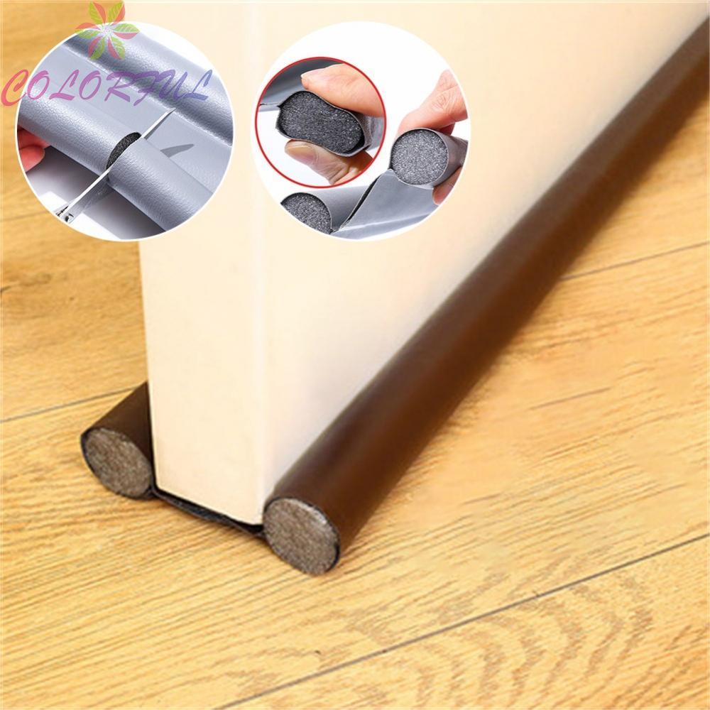 【COLORFUL】Door Draught Excluder Stopper Strip Effective Insulation Reduce Heating Expenses