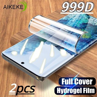 2 Chiếc Tương Thích Cho Xiaomi 17 Max 15T 15 Ultra 14T Poco F7 Ultra F6 X7 X6 X5 M7 Pro C85 C75 C71 C65 5G 4G Vỏ Bảo Vệ Màn Hình Mềm Full Cover Hydrogel Phim Không Kính