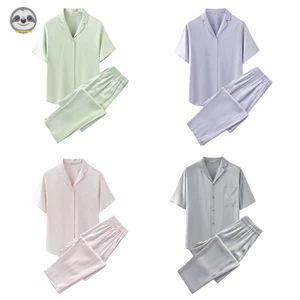 Bộ đồ ngủ phong cách Nhật Bản Muji, chất liệu sợi tre và lụa mát mẻ cho mùa hè