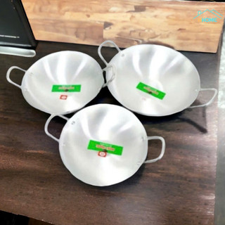 Combo 3 chảo nhôm (22cm, 24cm, 28cm) chảo cao cấp chiên xào đồ ăn - Trường An VN