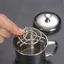 Giá hấp Mini WANYEDI, Giá hấp bằng thép không gỉ 2 kích thước, Nồi hấp bền bỉ Nấu ăn đa chức năng Chiều cao và chiều cao Giá nồi nhỏ Cốc giữ nhiệt