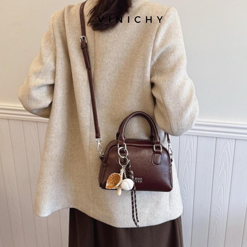Túi xách nữ đeo chéo, đeo vai VINICHY size 20cm HA814 | BigBuy360 - bigbuy360.vn