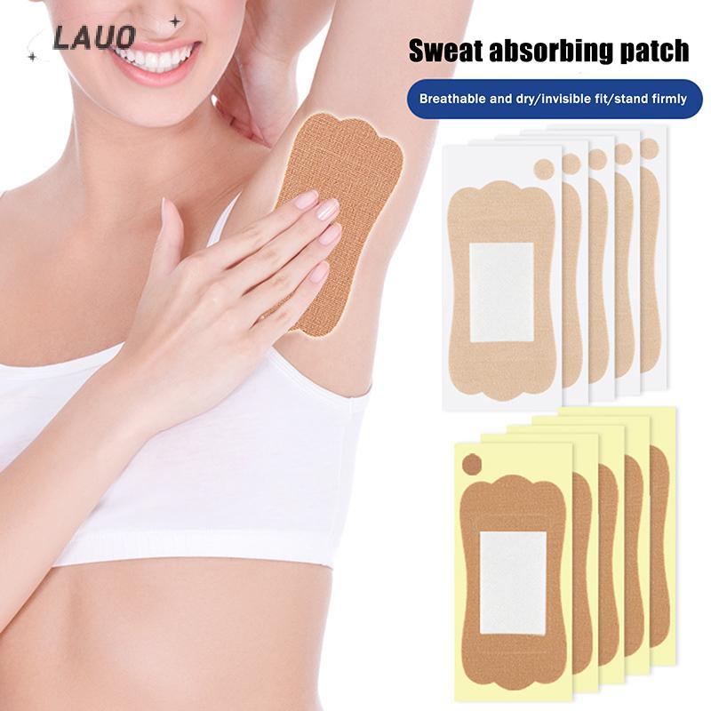 Springevenstar 5 / 10 Cái Miếng Lót Mồ Hôi Nách Cotton Wick Dùng Một Lần Nách Hút Mồ Hôi Miếng Dán Thoáng Khí Vô Hình Chống Mồ Hôi Quần Áo Miếng Dán Springevenstar