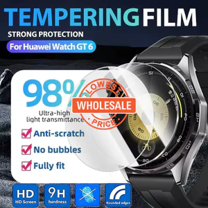 Kính cường lực bảo vệ màn hình Tương thích cho dòng Huawei Watch GT6 | Vỏ bảo vệ chống trầy xước HD Clear
