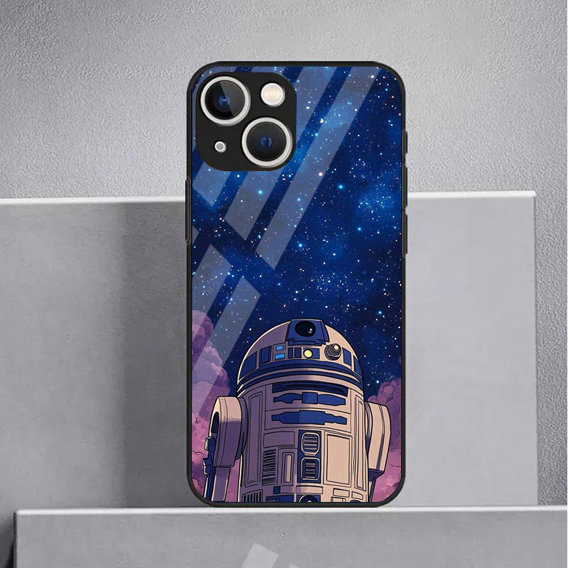 Ốp điện thoại kính star wars 18 cho IPhone 16 15 14 13 12 11 Pro XR XS Max Plus Mini X XR 8 7 6s SE2 / 3