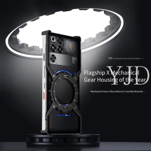 Ốp Lưng Cho RedMagic 11 Pro 11Pro + Phong Cách Mới Thoáng Mát Khung Kim Loại Vô Hình Giá Đỡ Tản Nhiệt Chống Rơi Vỏ Điện Thoại