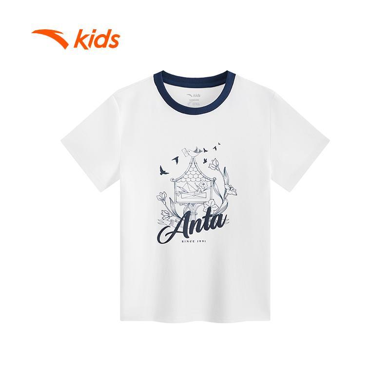 ANTA KIDS Áo Phông Ngắn Tay Bé Gái ANTA Kids 3625C8102