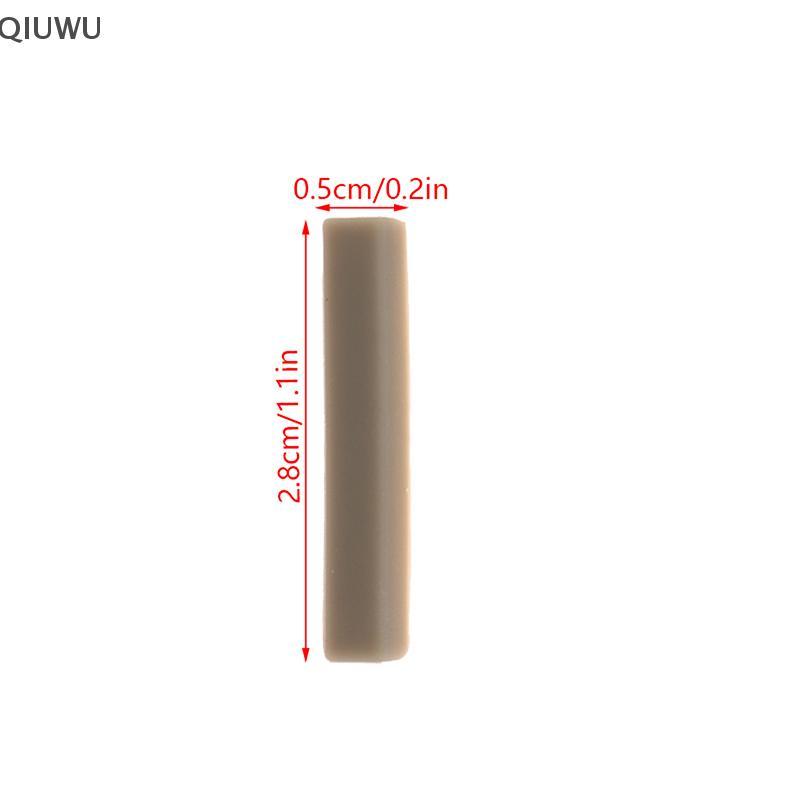 QIUWU 1 Cái / 2 Chiếc Laptop Đáy Miếng Lót Chân Cho Latitude 5320 5330 A- Ốp điện thoại Thay Thế Chân Cao Su.
