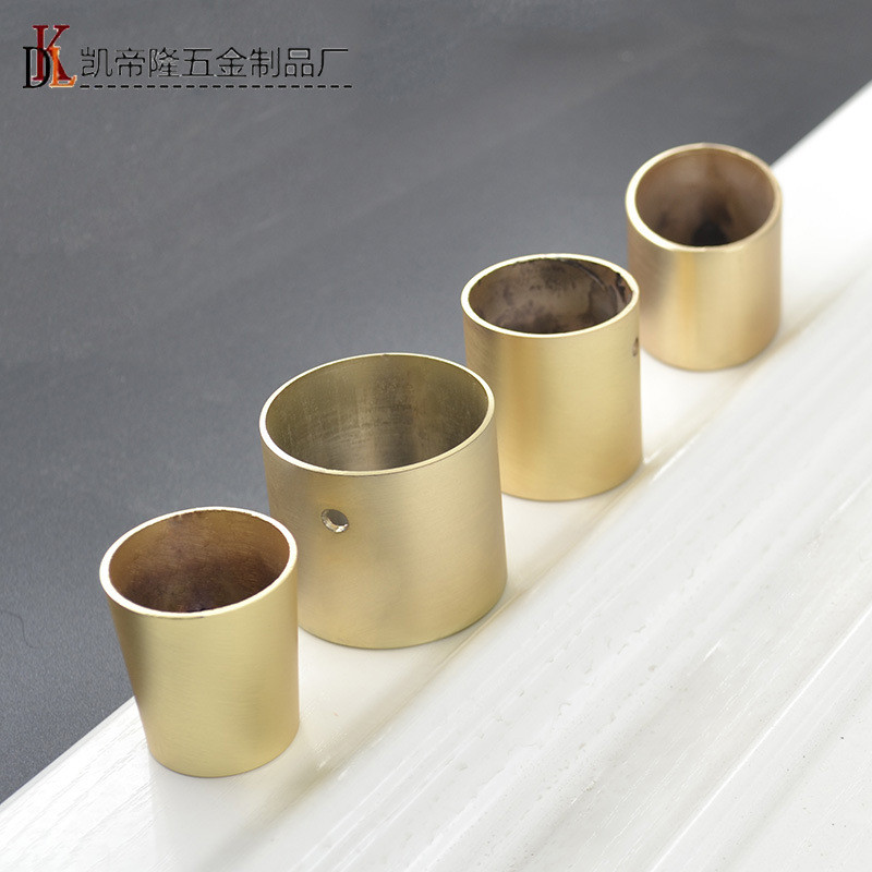 Mới Phong Cách Trung Quốc Gỗ Chắc Chắn Nội Thất Đồng Chân Hình Bầu Dục Đồng Chân Bao Hiện Đại Phong Cách Đơn Giản Sofa Nội Thất Đồng Chân Bao UB9A