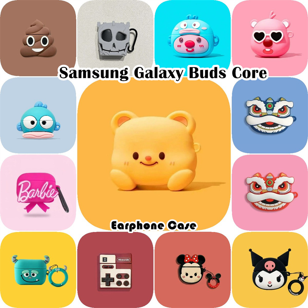 [Ngôi sao tương lai] Dành cho Samsung Galaxy Buds Core Vỏ tai nghe silicon mềm hoạt hình hợp thời trang NO.1