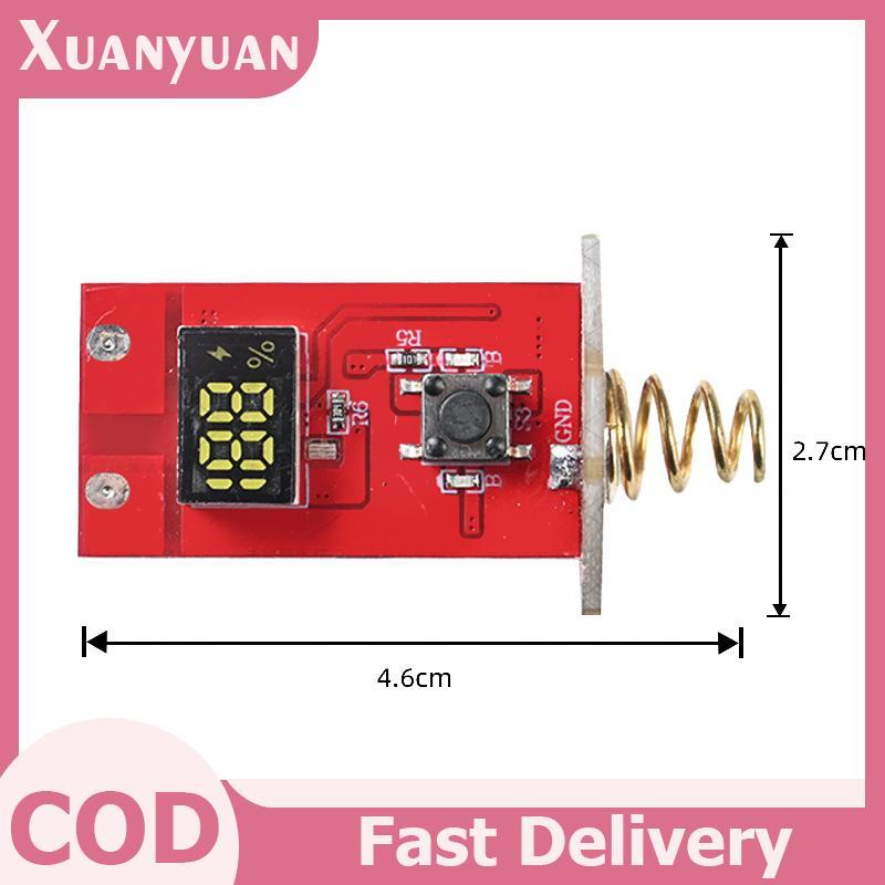 Bộ Điều Khiển Mạch Đèn Pin Câu Cá, Hiển Thị Sạc & Xả, Phù Hợp Cho Việt Nam