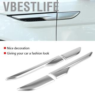 VBESTLIFE KIMISS 4 Cái Xe ABS Side Air Vent Outlet Cover Trim cho Evoque 2012-2018 (Màu đen)