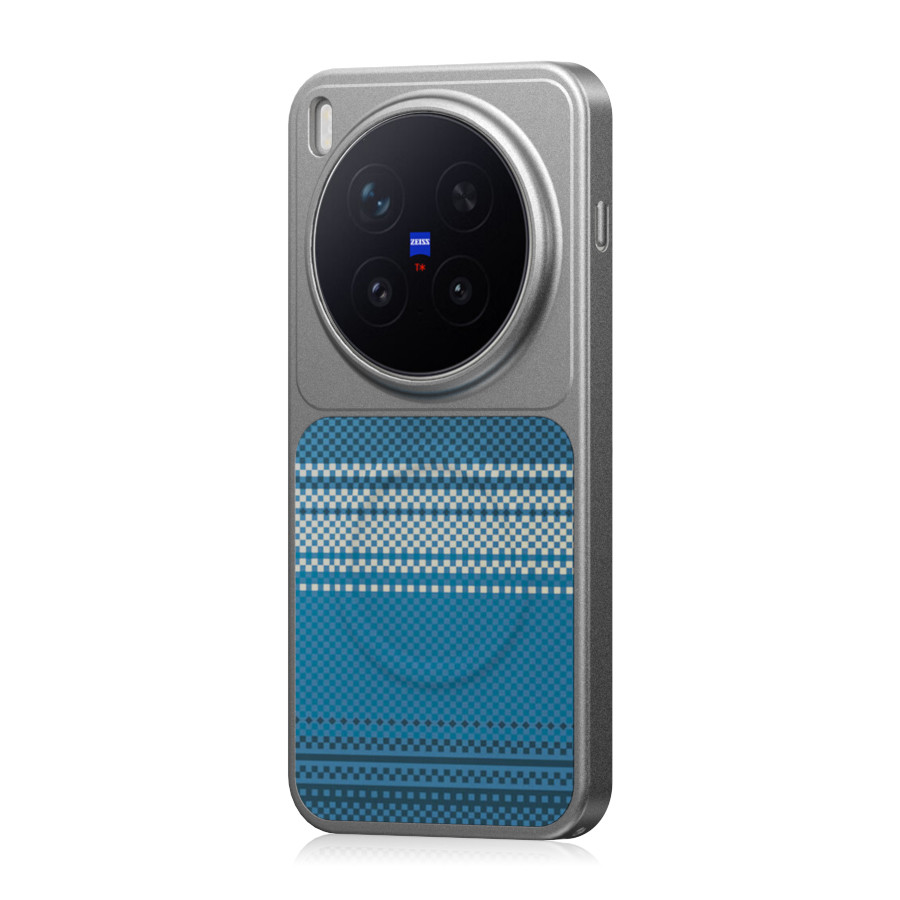 Dành Cho Vivo x300 Ốp Lưng Điện Thoại pro Improper Góc Rộng Ngay Lập Tức Thay Đổi Sang Họa Tiết Kevlar Da Từ Trường Hợp Bảo Vệ