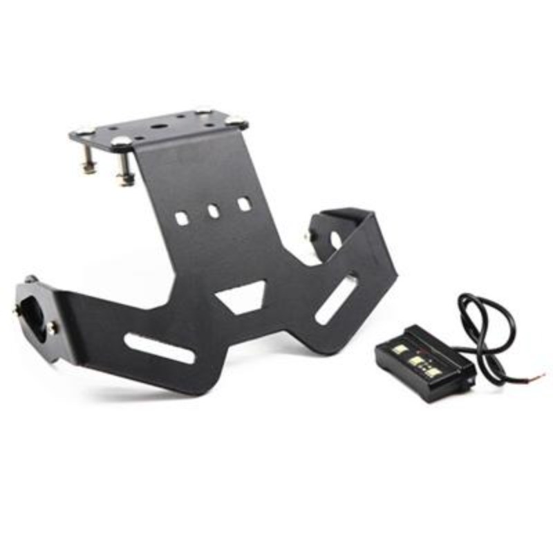 Dành Cho Xe YAMAHA MT15 MT-15 2018-2024 Đuôi Xe Máy Tidy Fender LED Biển Số Giá Đỡ Chân Đế