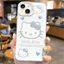 Ốp lưng Vivo Hello Kitty màu hồng nhạt cho Y22 Y28 Y30 Y33 Y11 Y12 Y15 Y16 Y17 Y20 Y21 Y38 Y56 Y90 Y91 Y93