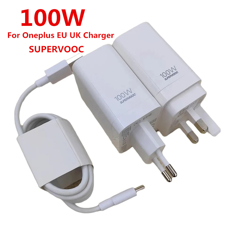 OPPO Find X9 Pro 100W EU UK Sạc SuperVOOC Sạc Nhanh Bộ Chuyển Đổi Nguồn 10A 1M USB Loại C Cáp Cho OPPO Find X8 X7 Pro N5 K13